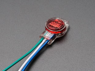 Cold 3-Wire Splice with three wires coming out