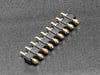 9-pin pogo pin header