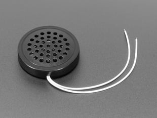 Angled Shot of the 36mm Speaker - 8 Ohm 2 Watt